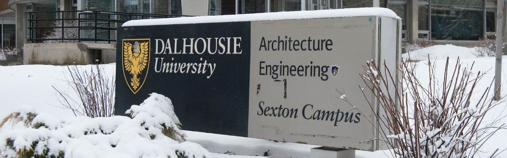 Sexton Campus Entrance Sign, Dalhousie University